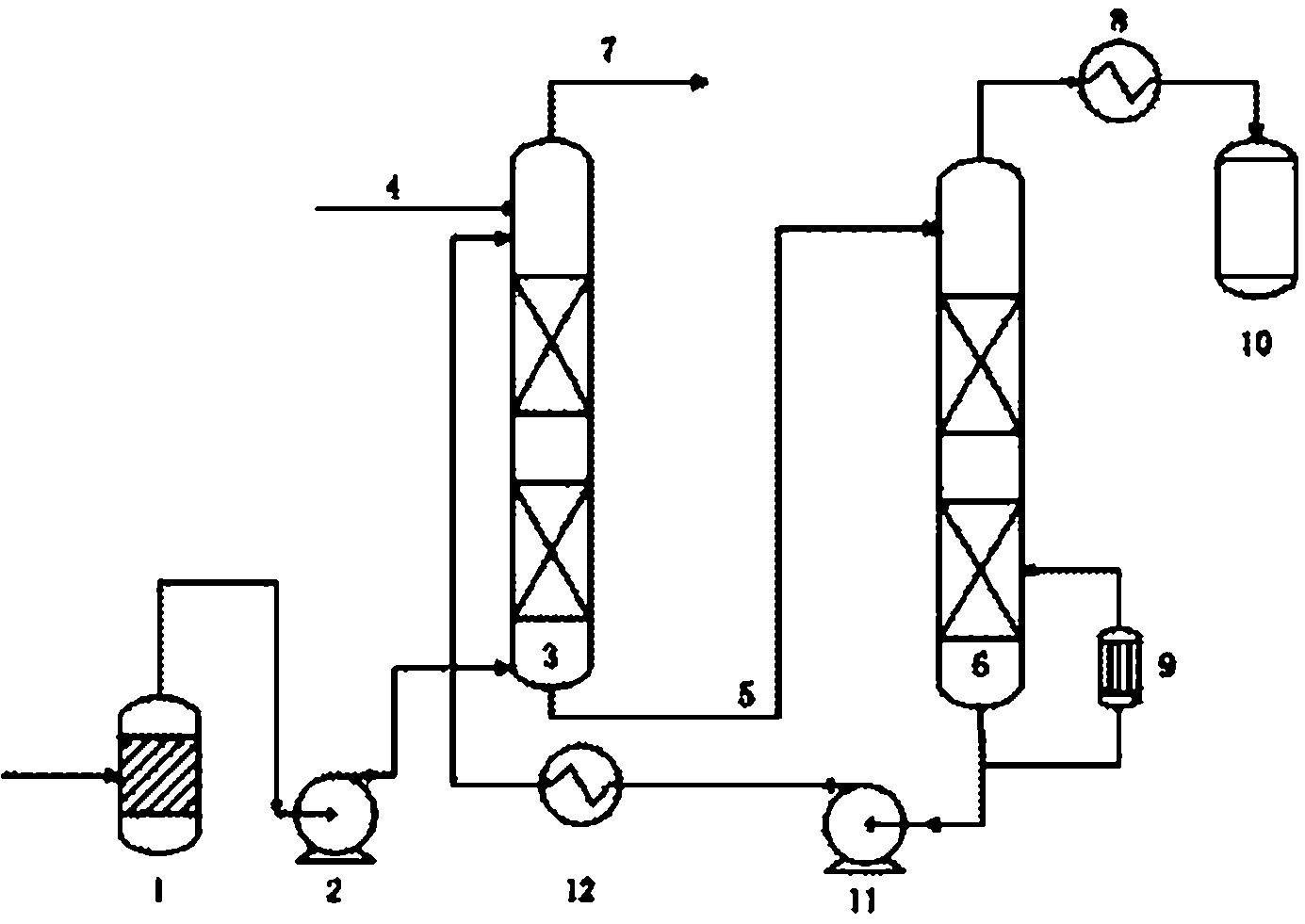 Resource tail gas treatment system and technology for soil vapor extraction repair technique