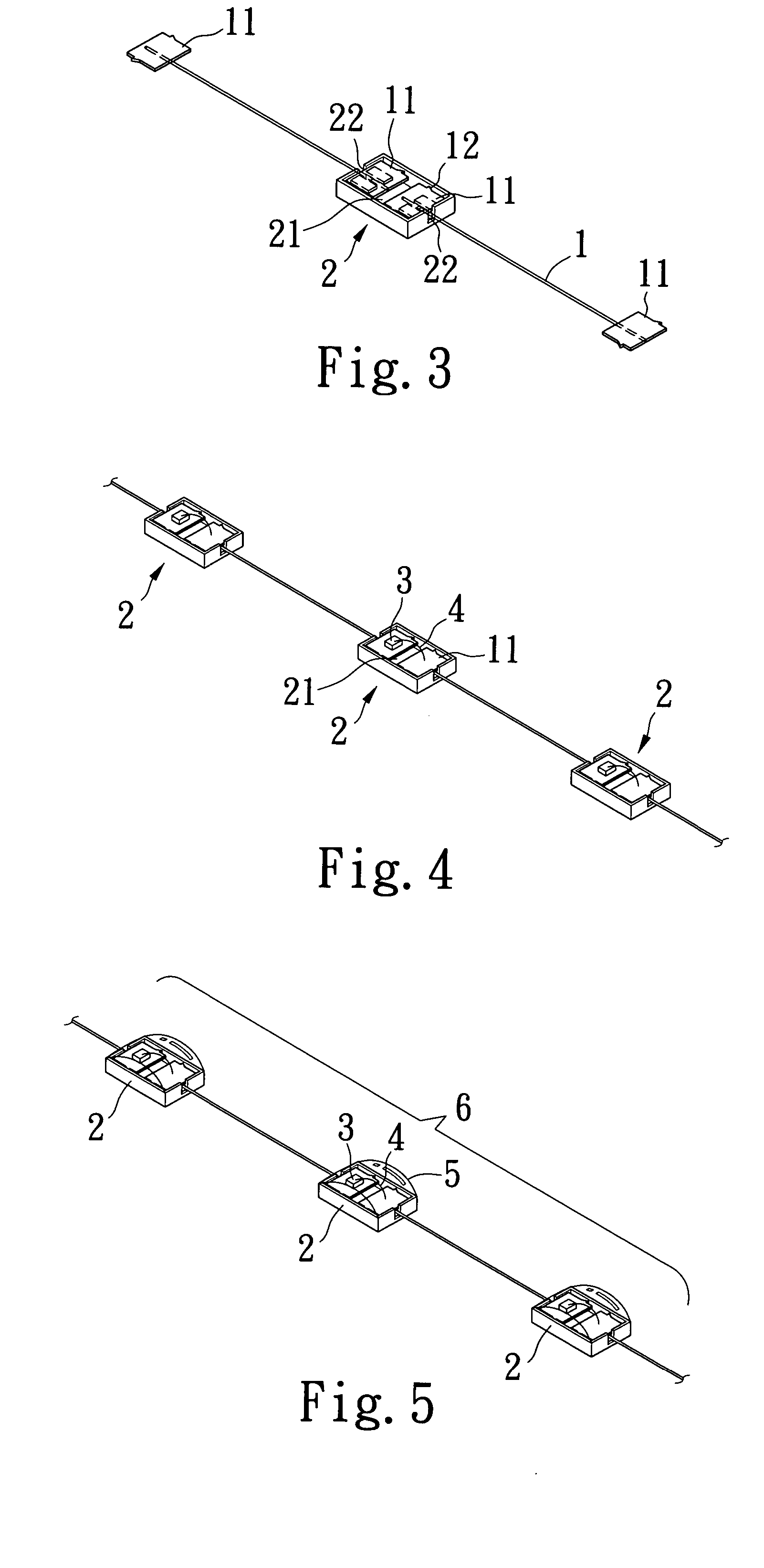 Method of producing an LED rope light