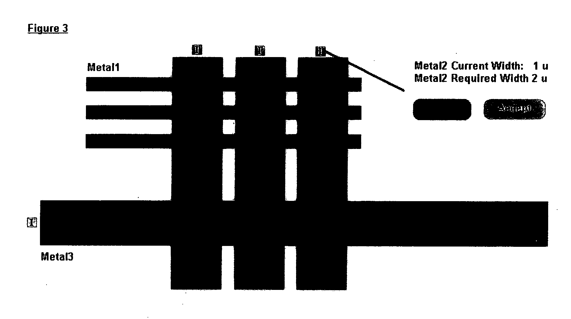 System and method for automatic elimination of electromigration and self heat violations of a mask layout block, maintaining the process design rules correctness