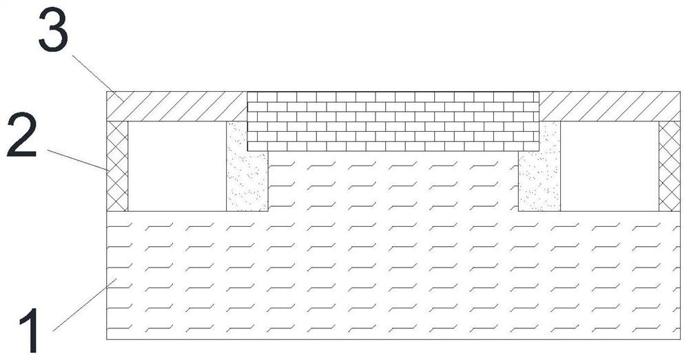 Structural stability coordination method for treating soft soil roadbed through curing agent