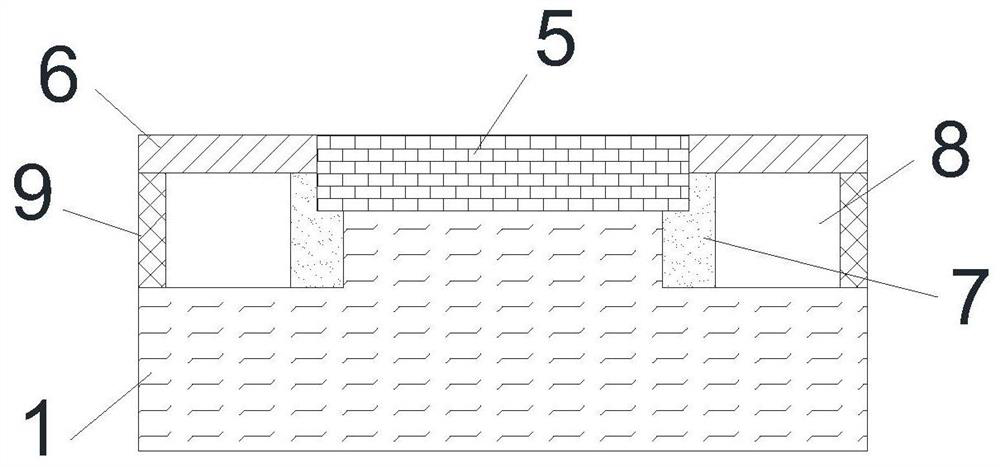 Structural stability coordination method for treating soft soil roadbed through curing agent