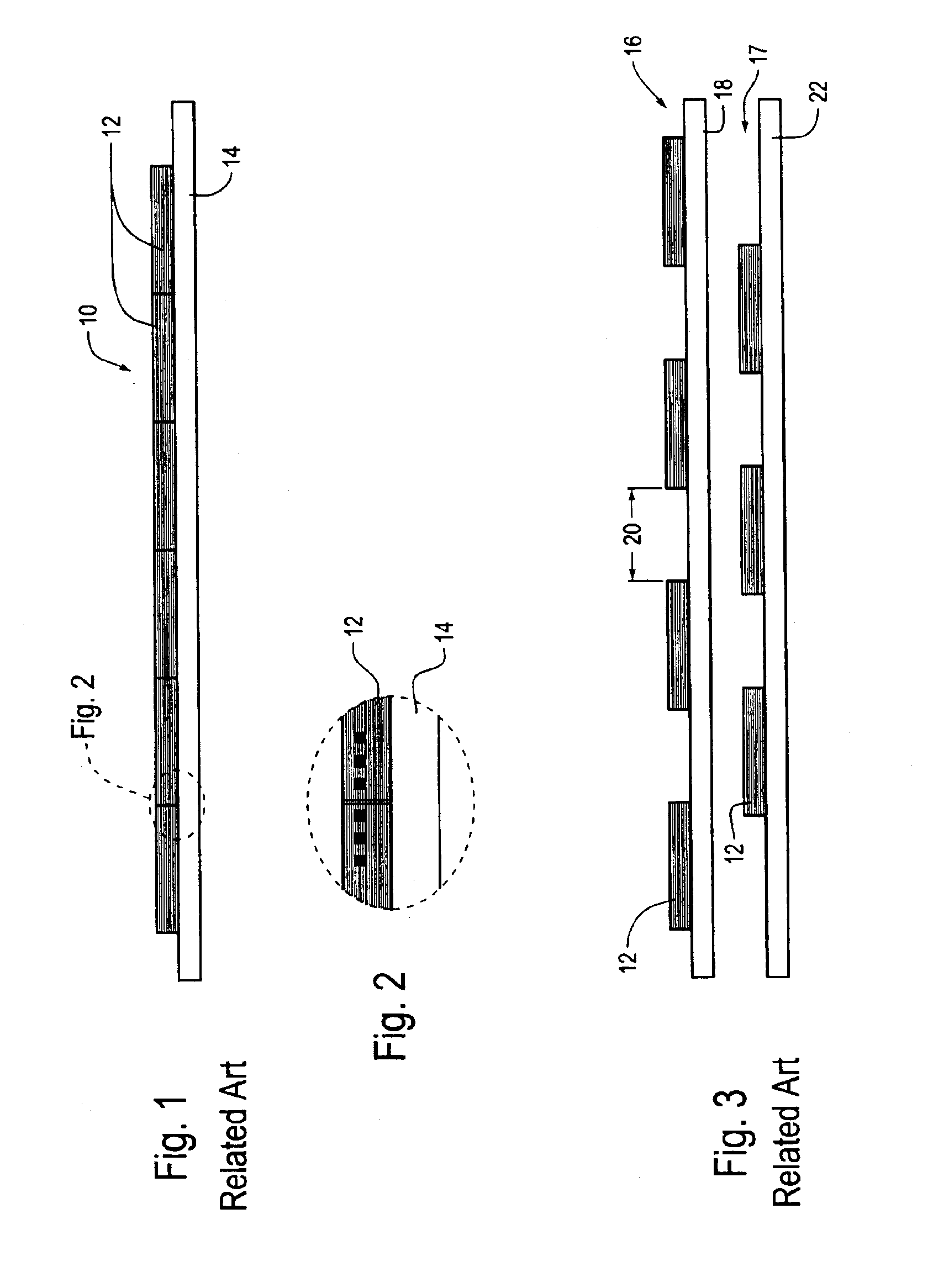 Compact full-width array architecture without satellite and butting errors