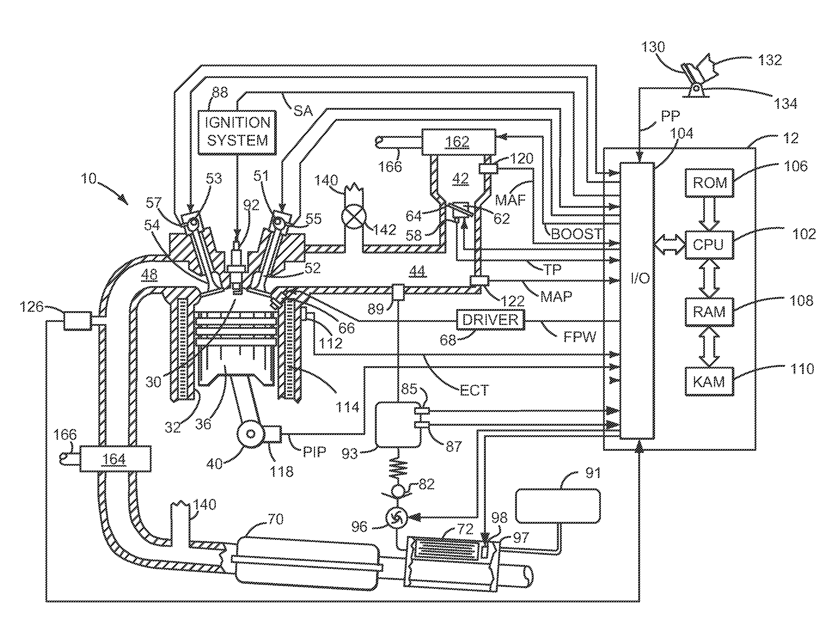 Operating an engine with reformate