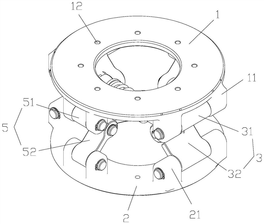 Shock absorption mechanism and steering wheel device with same