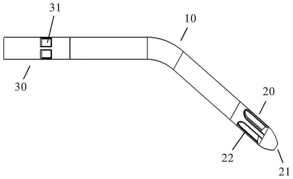 Angle-adjustable cardiac ventricle catheter for cardiovascular intervention pump