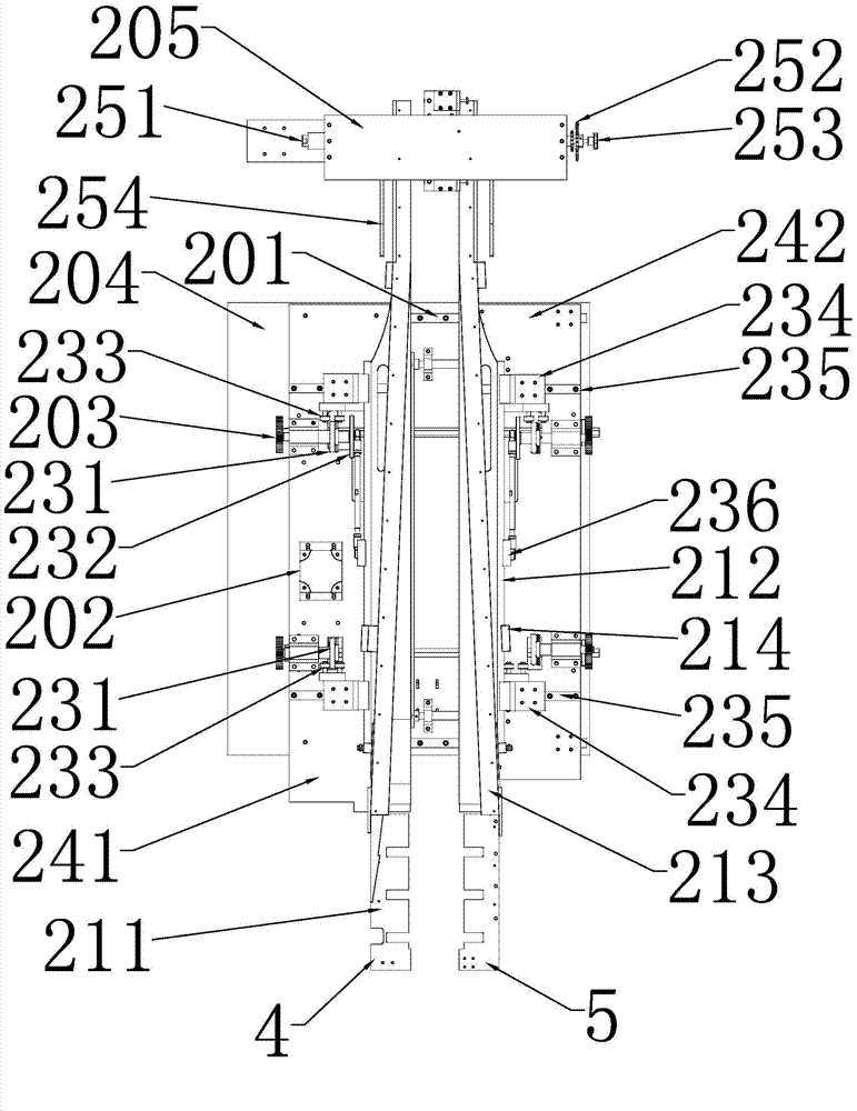 High-speed spring bagging machine