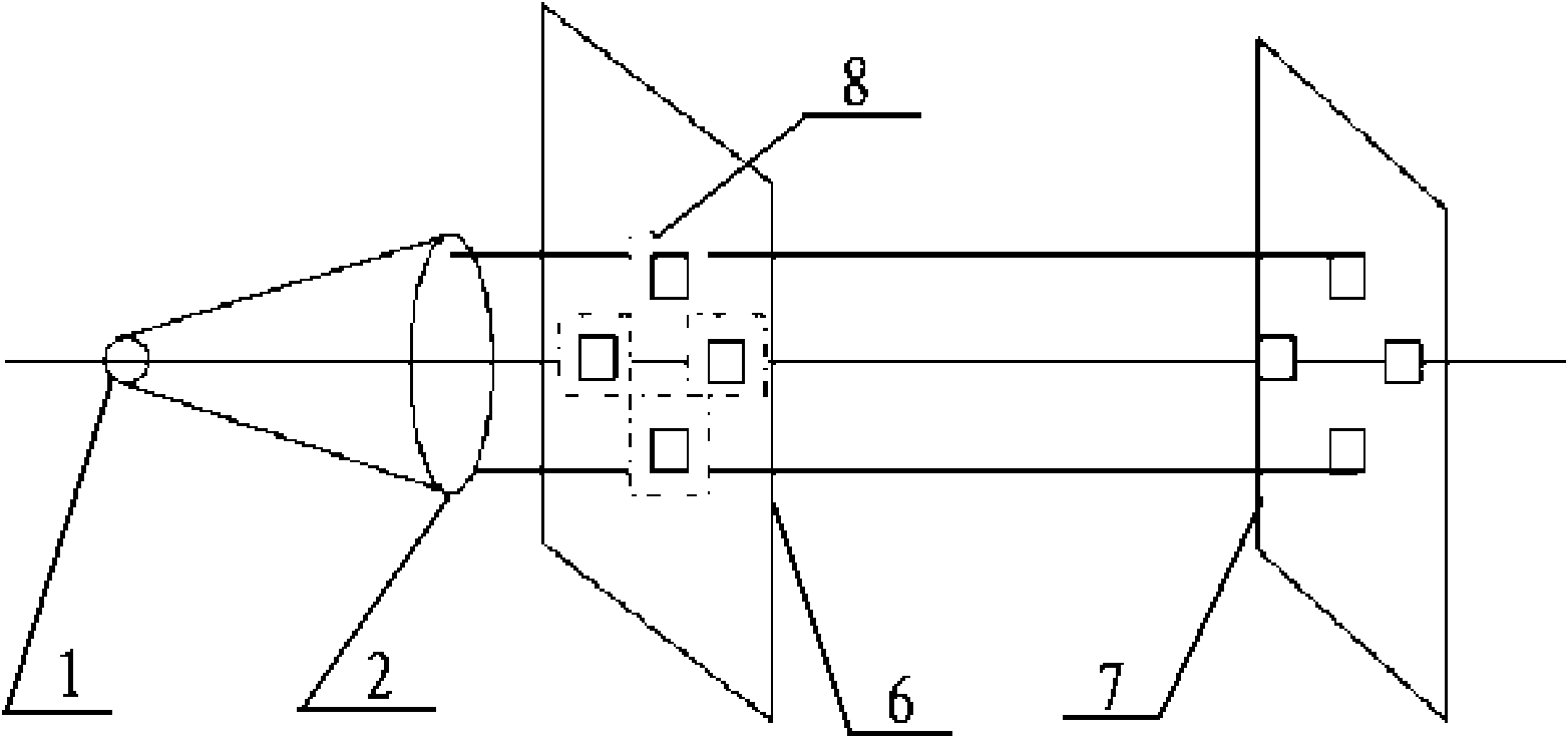 Device and method for debugging emitter position of ceilometer