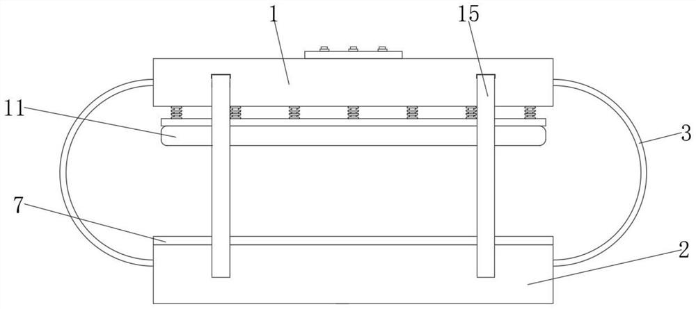 Chest wall deformity chronic correction device and correction method thereof