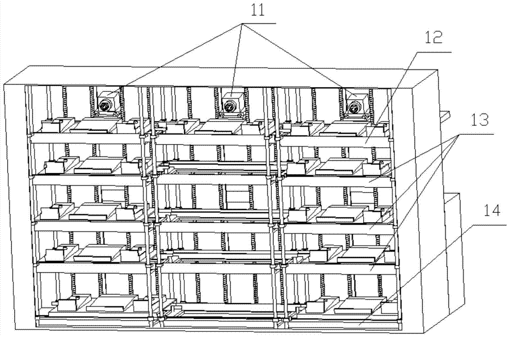 A kind of electric vehicle chassis battery replacement method