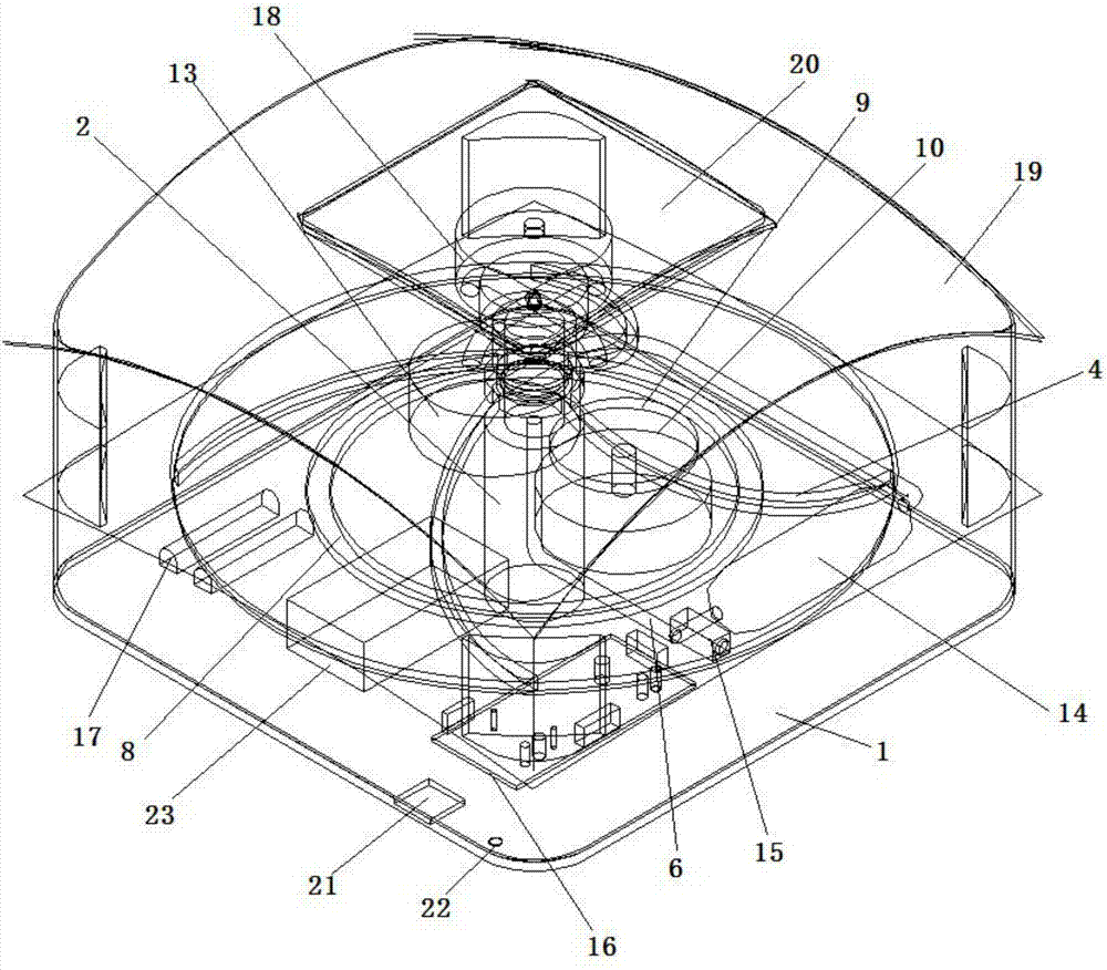 Intelligent vehicle-mounted sunshade device