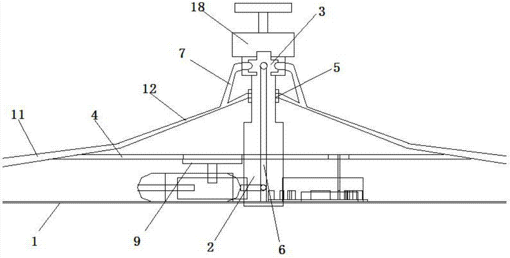 Intelligent vehicle-mounted sunshade device