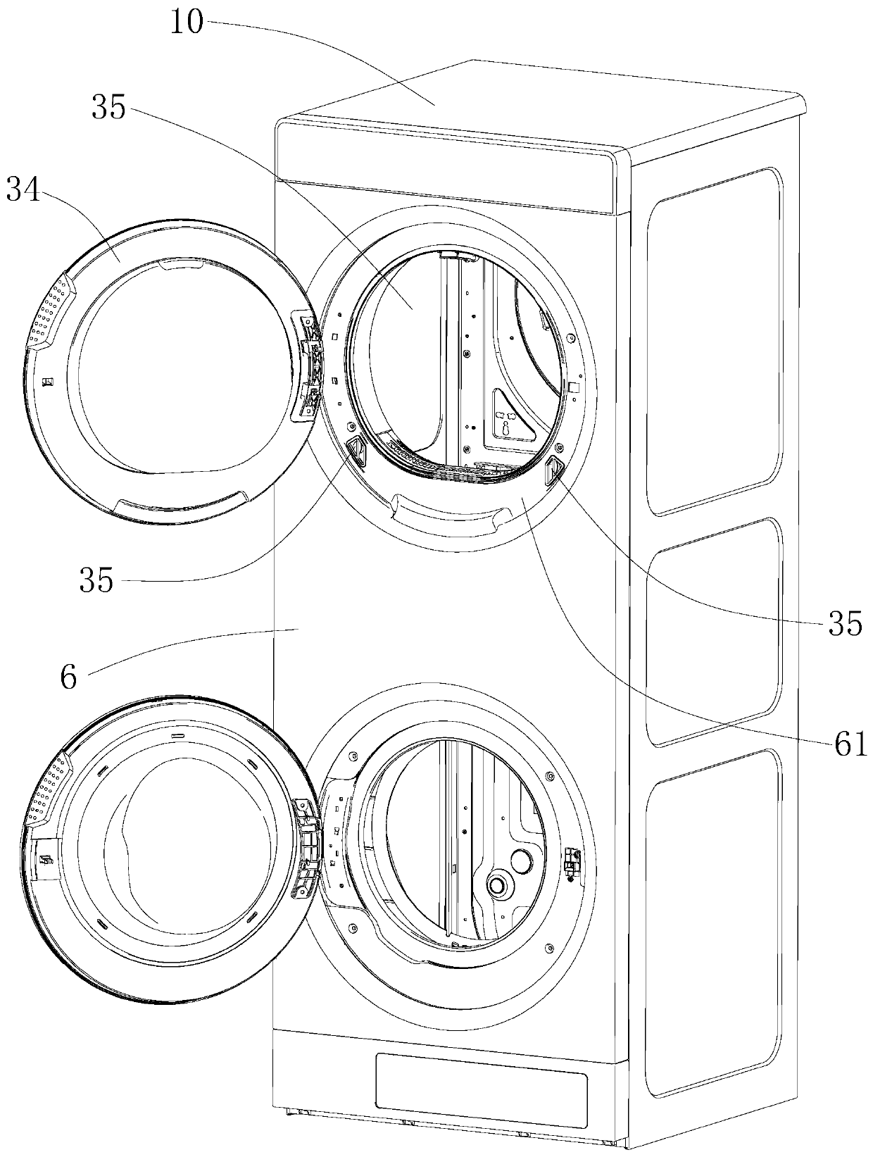 Washing and drying integrated machine