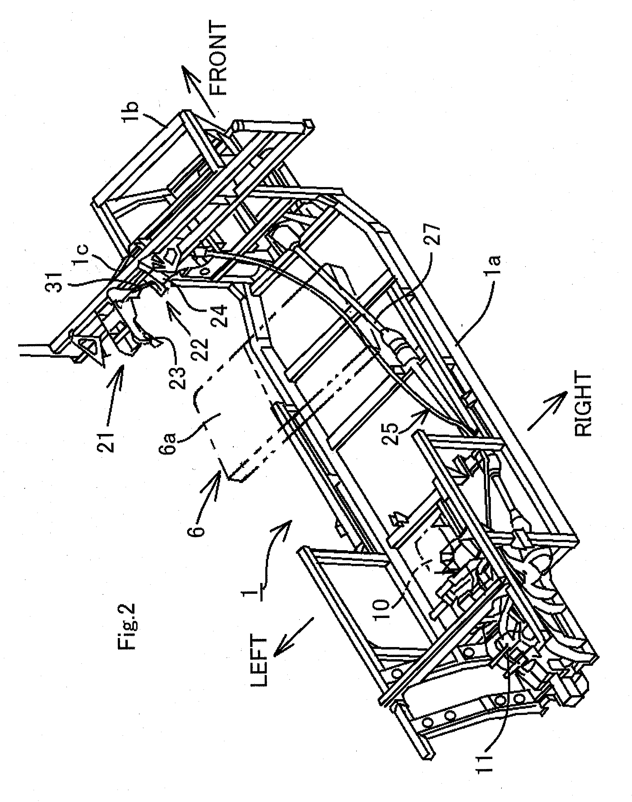 Speed change apparatus of vehicle