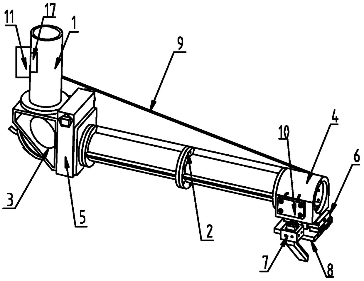 Laser head, laser including the laser head and use method