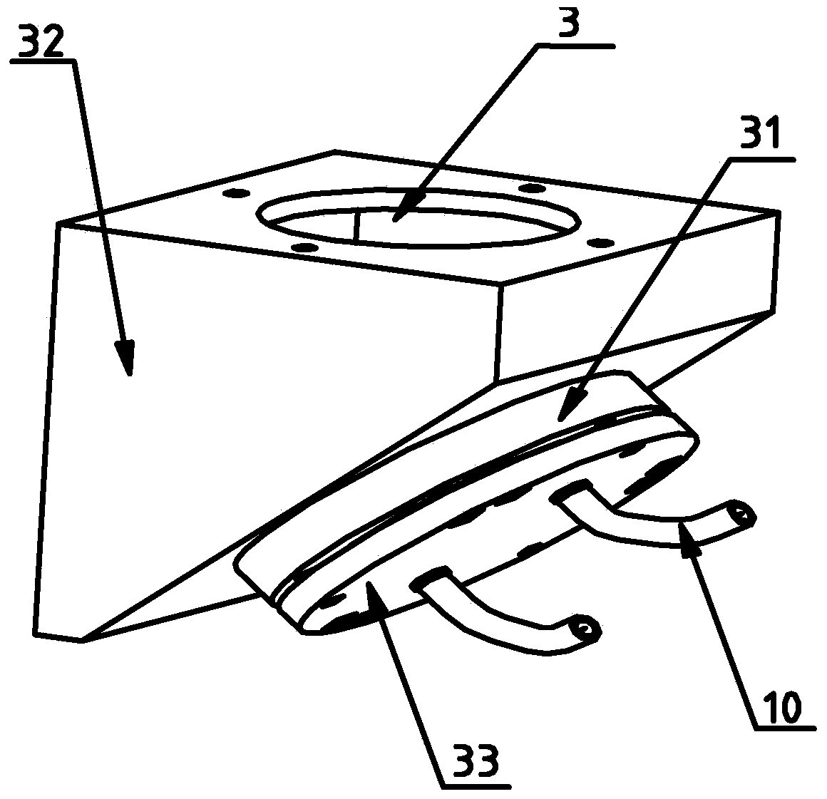 Laser head, laser including the laser head and use method