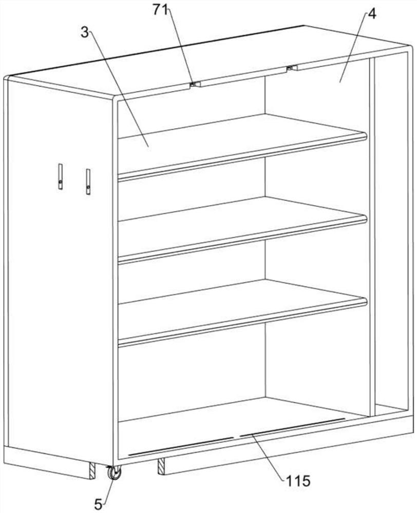 Multifunctional reading bookshelf