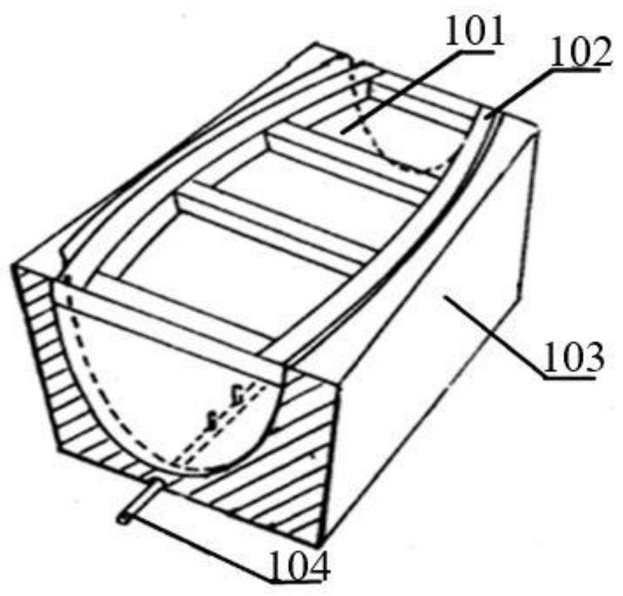 Manufacturing method of aircraft canopy glass forming plate