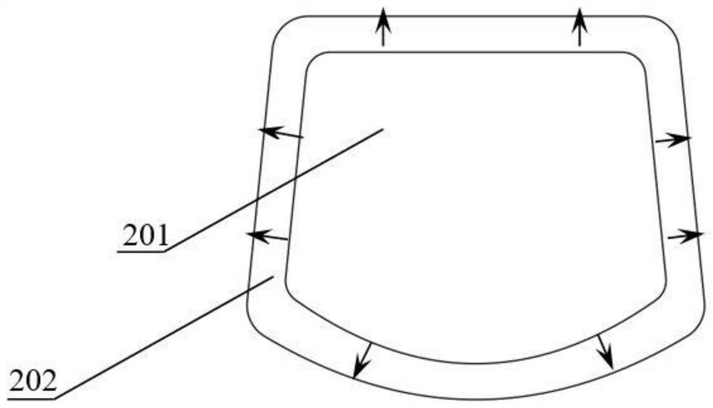 Manufacturing method of aircraft canopy glass forming plate