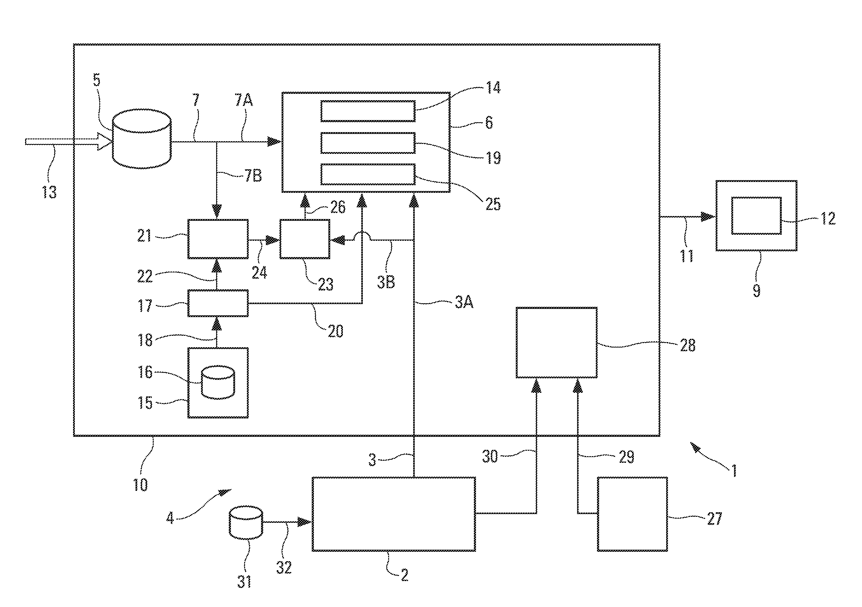 Method and device for automatically monitoring a flight path of an aircraft during an operation with required navigation performance