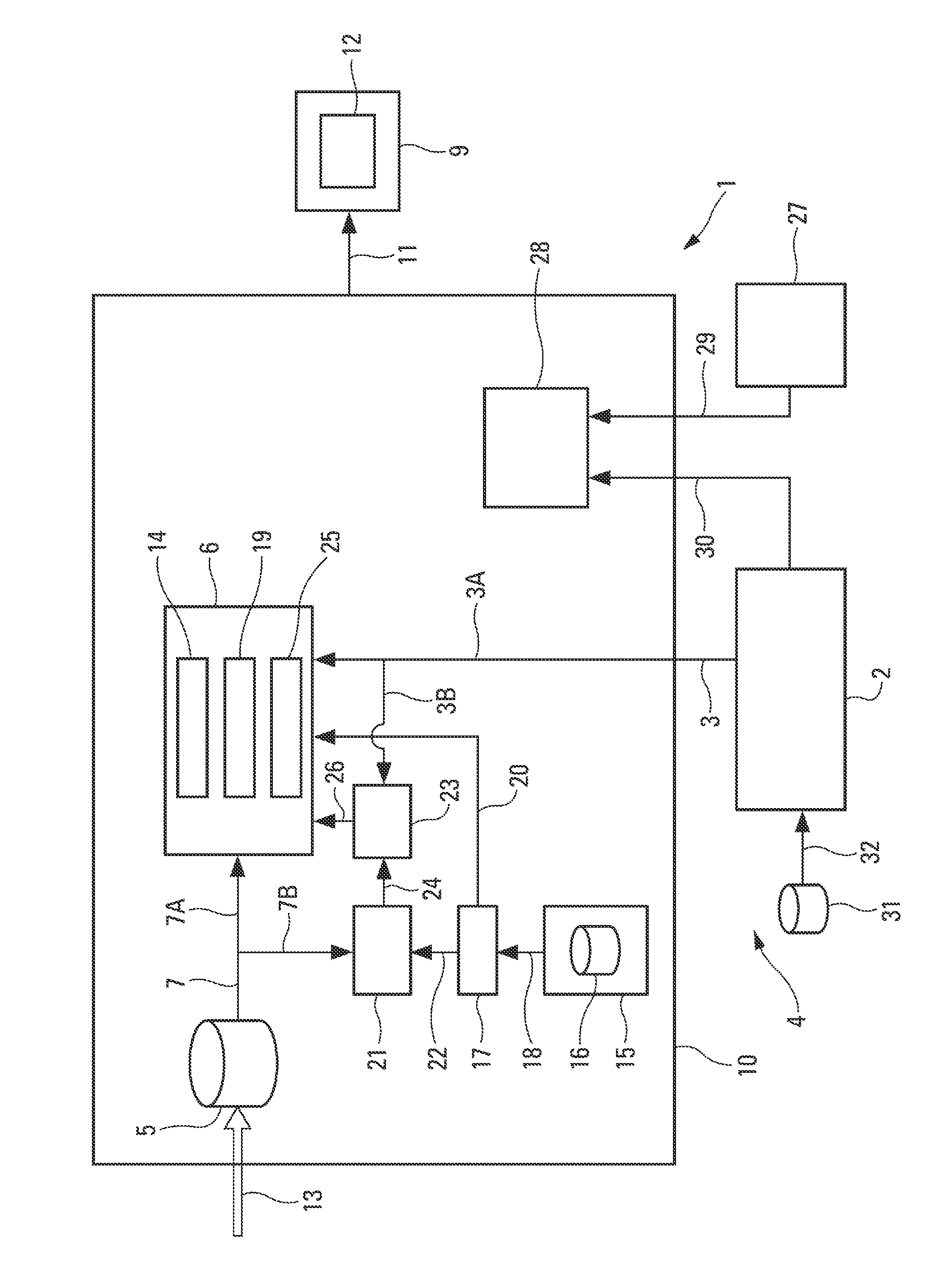 Method and device for automatically monitoring a flight path of an aircraft during an operation with required navigation performance