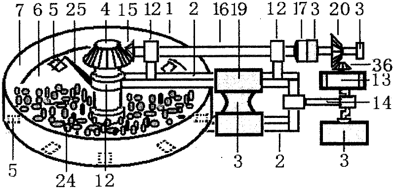 Hole eye tangent vibration type seed feeding method and device