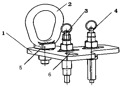 Device and method for lifting engine accessory gearboxes and inhibiting damage