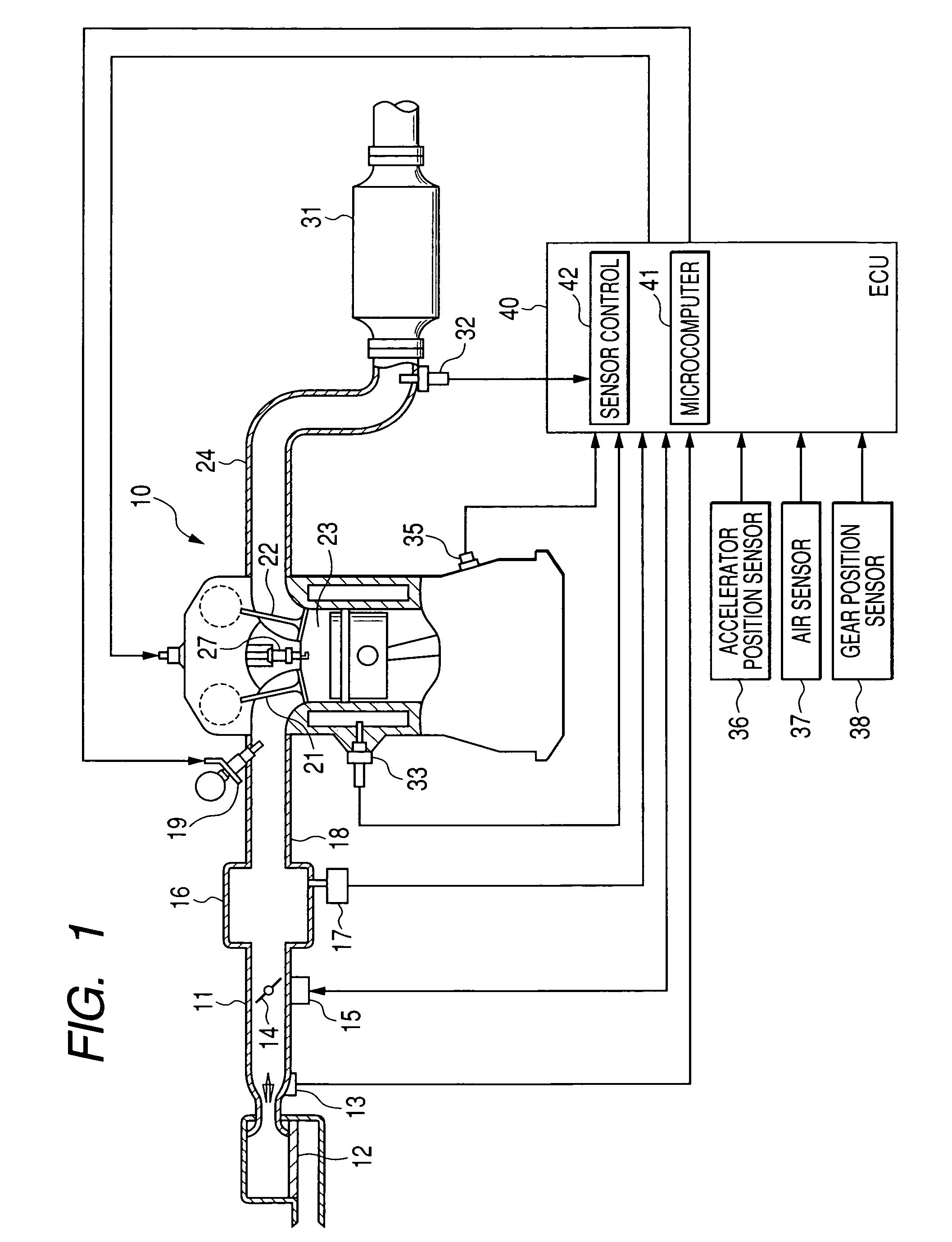 Oxygen sensor output correction apparatus for internal combustion engine