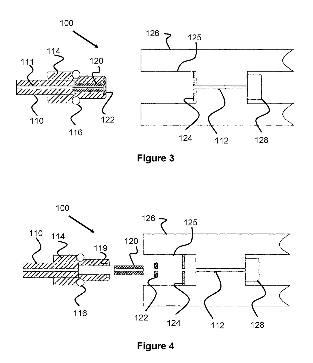 Air line protection coupling for a catheter