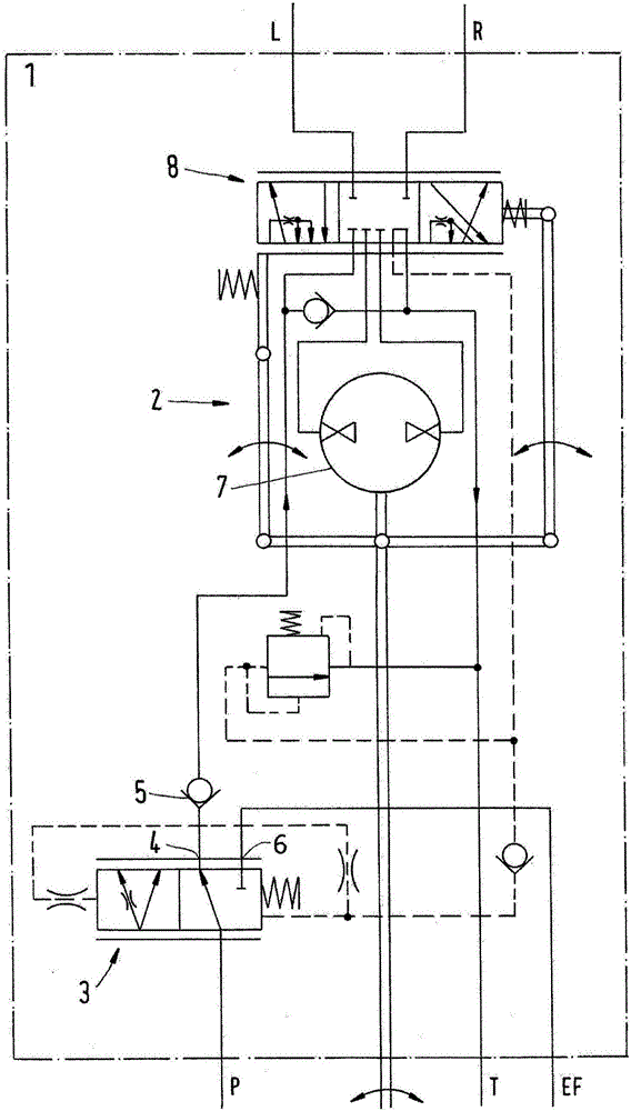 Hydraulic steering