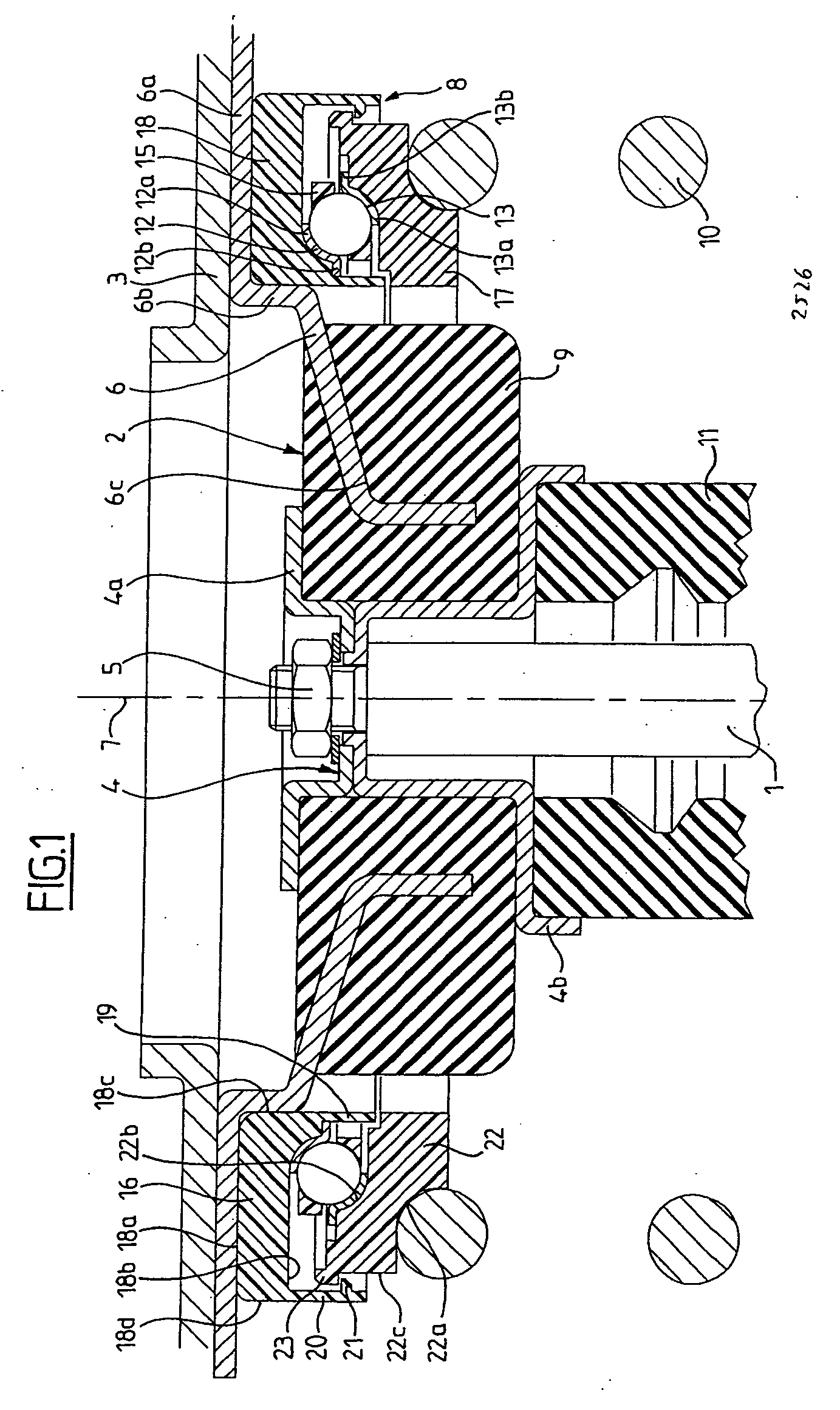 Suspension thrust bearing device