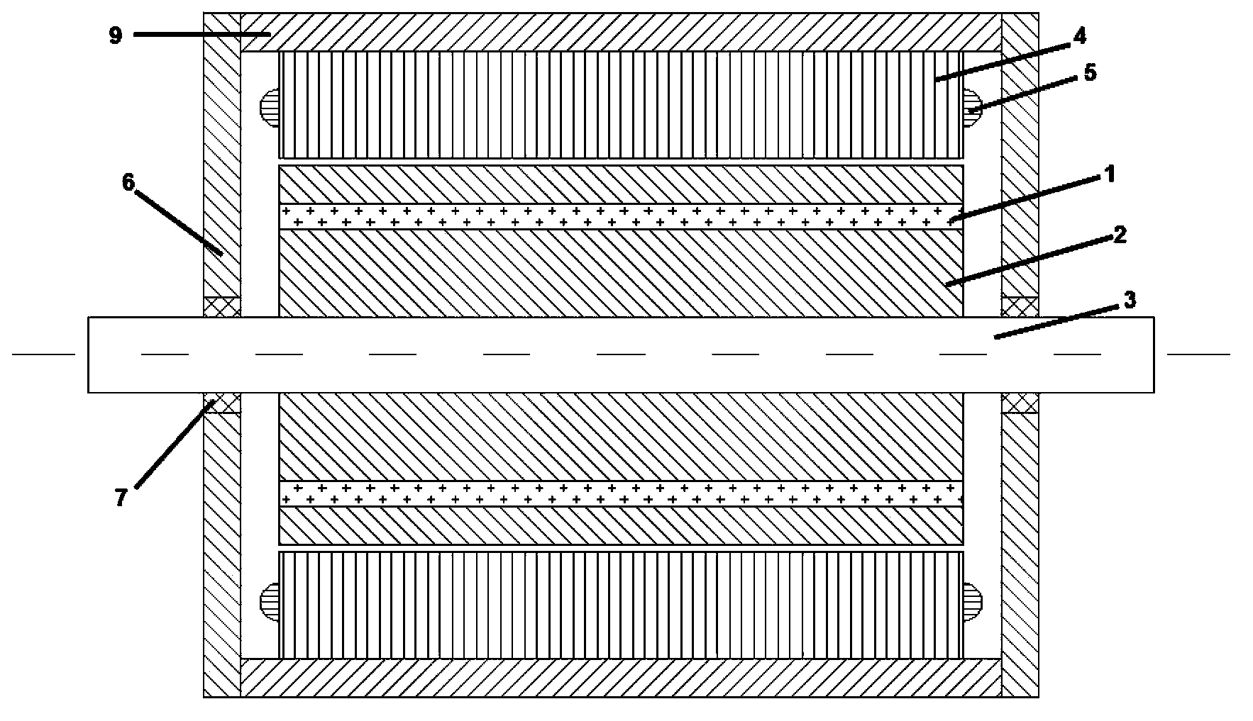 Novel magnetic flux adjustable permanent magnet synchronous motor