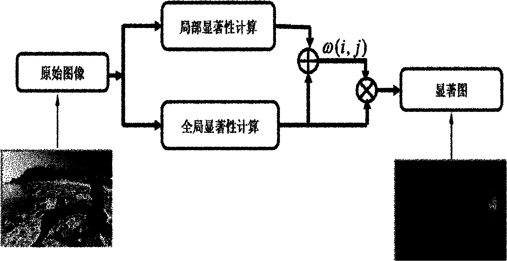 Self-adaptive display method for image on display terminals with different sizes