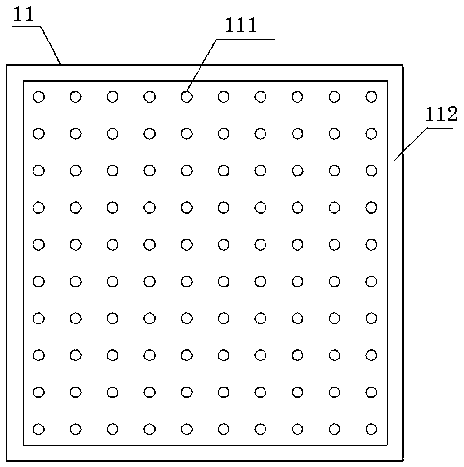 Flower shape low temperature fixing method and equipment by adopting liquid nitrogen