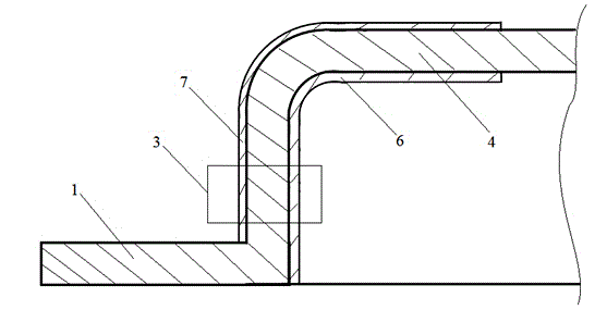 Composite material frangible cover enabling direction-pinpointed ejection and manufacturing method thereof