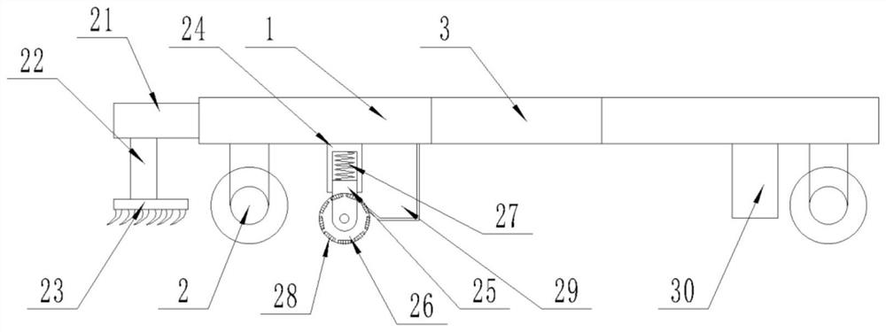 A kind of nail collection device for building construction site