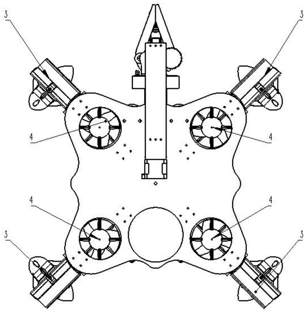 An underwater robot for repairing nets in deep sea cages