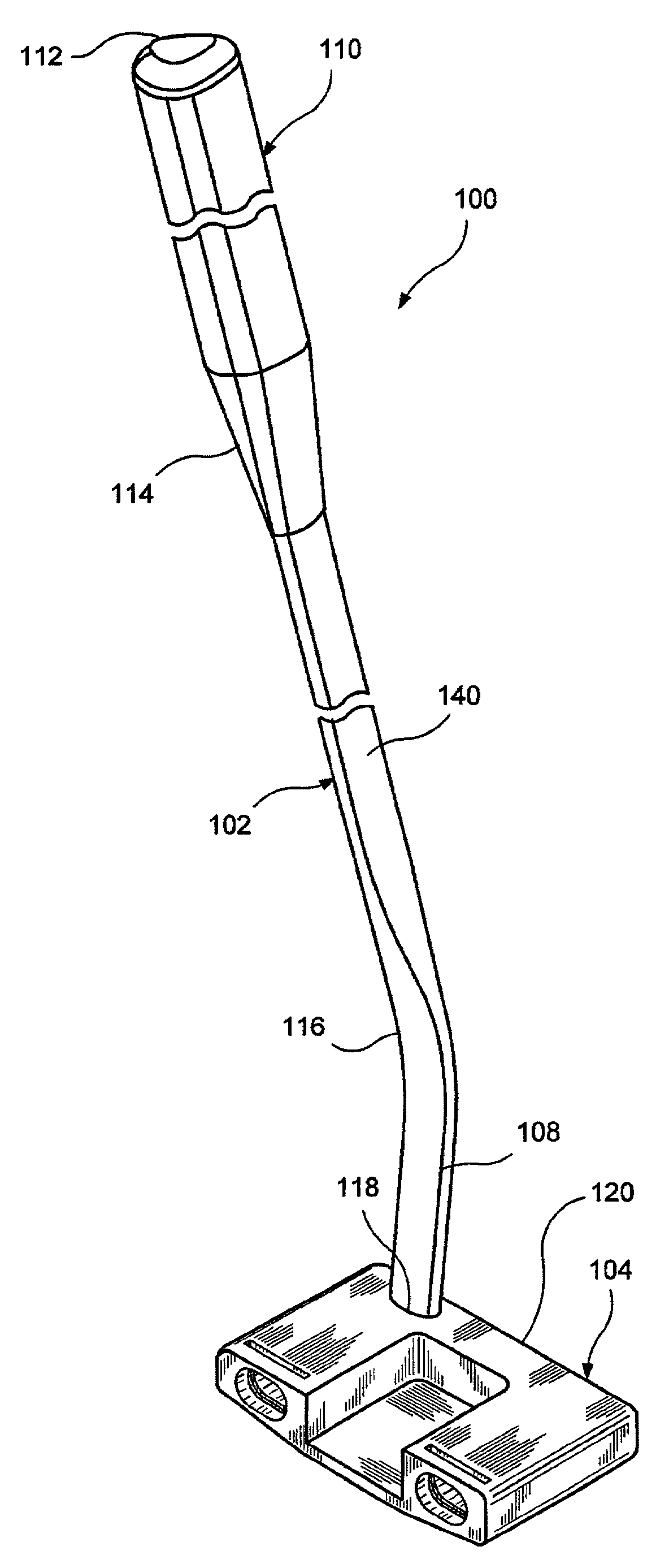 Integrated putter system