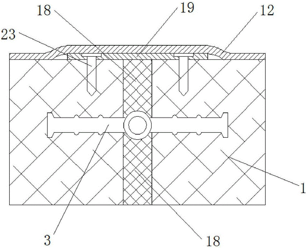 Basement top plate deformation joint waterproof system and technology