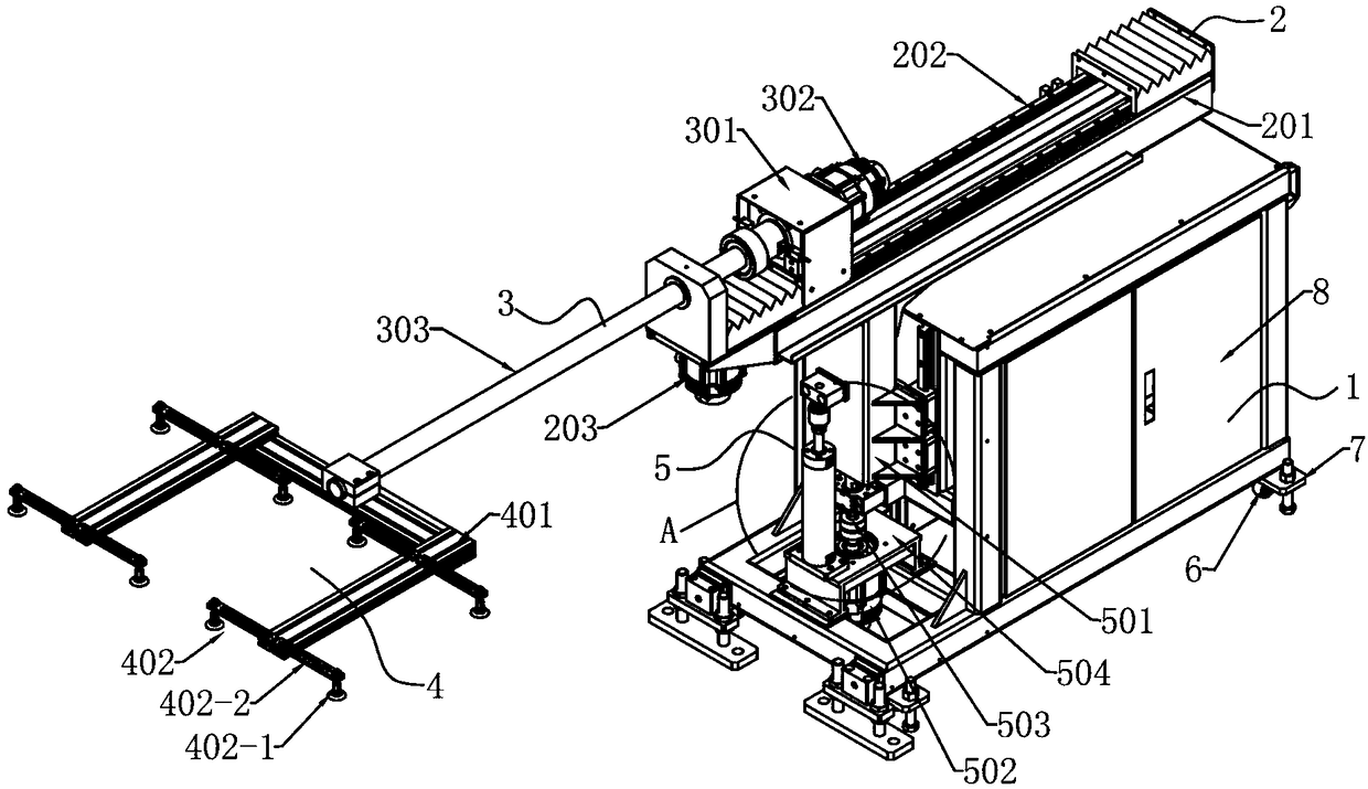 Automatic overturning device of stamping production line