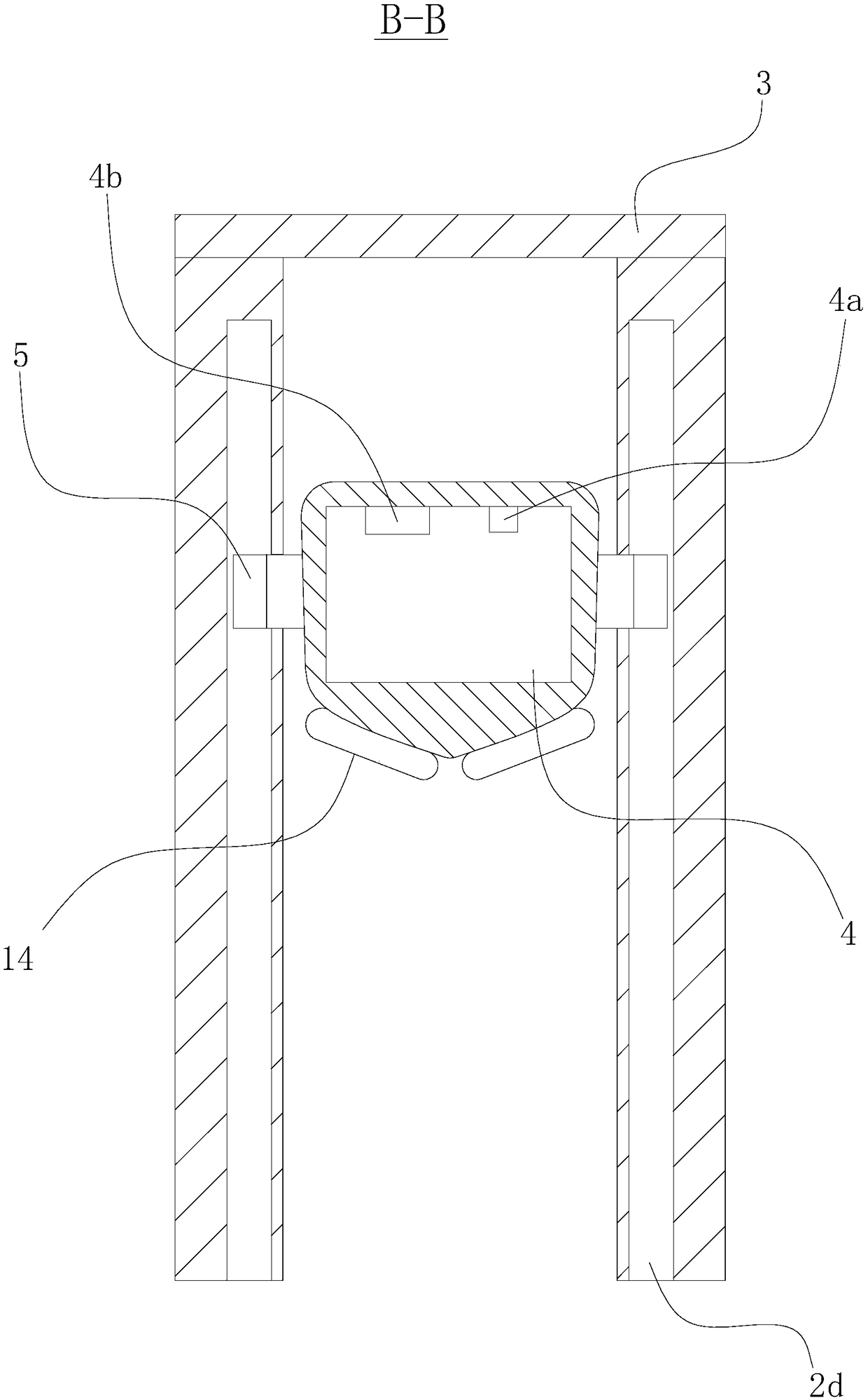 Offshore platform with escape device