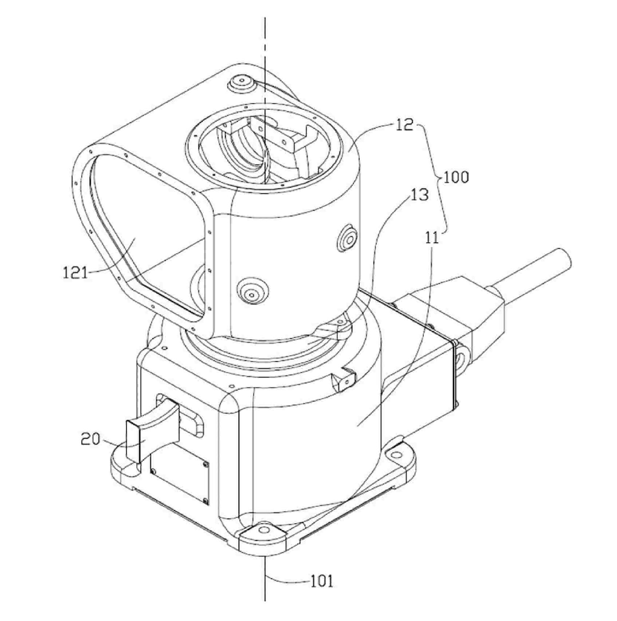 Robot arm part