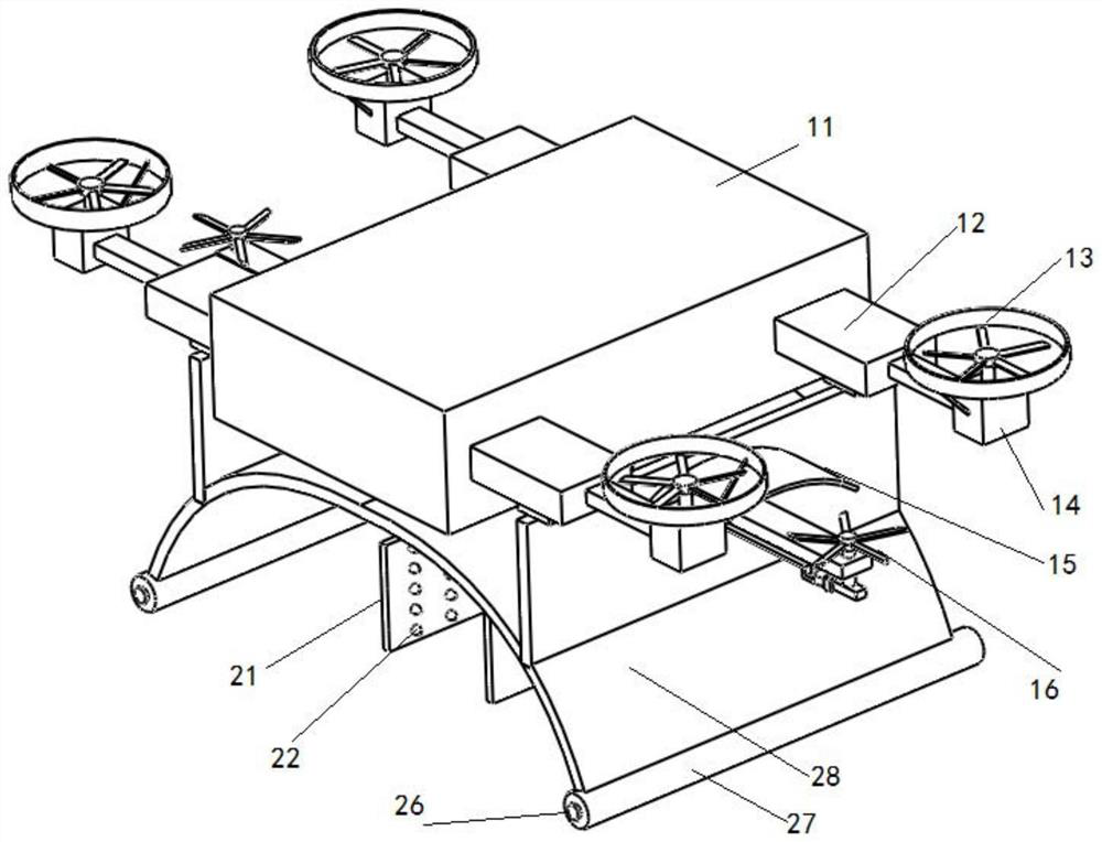 Unmanned aerial vehicle and method capable of deicing on high-voltage line