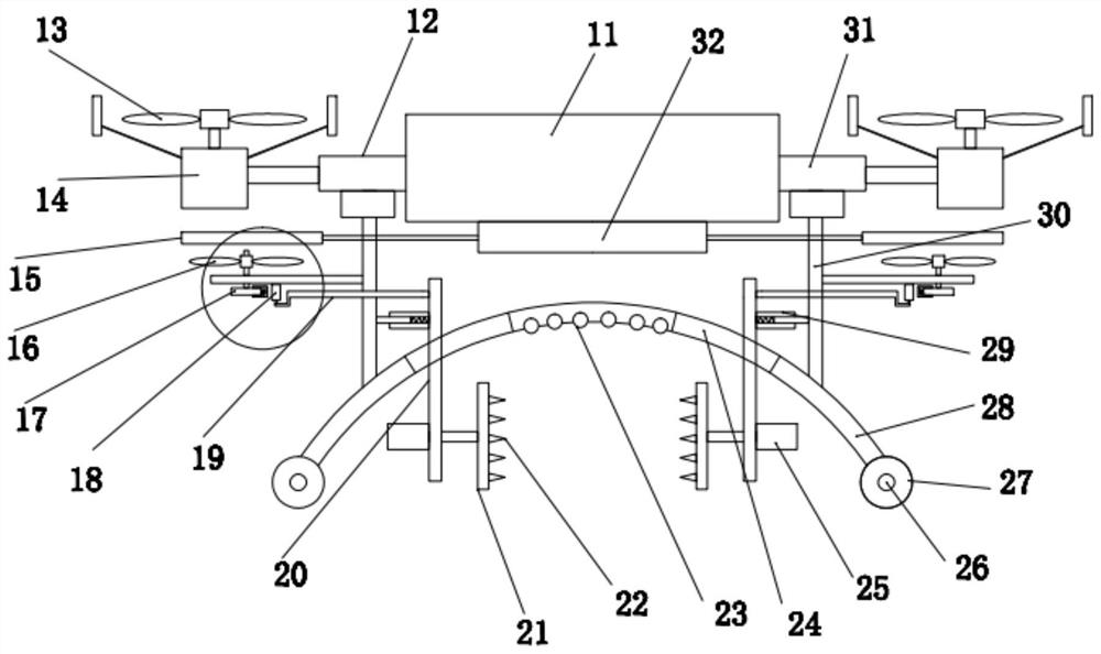 Unmanned aerial vehicle and method capable of deicing on high-voltage line