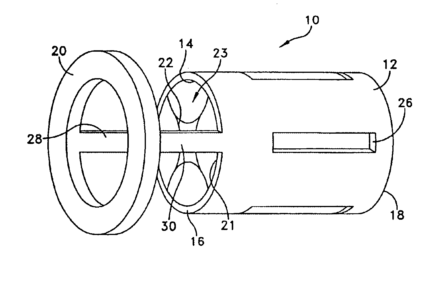 Graft ligament anchor and method for attaching a graft ligament to a bone