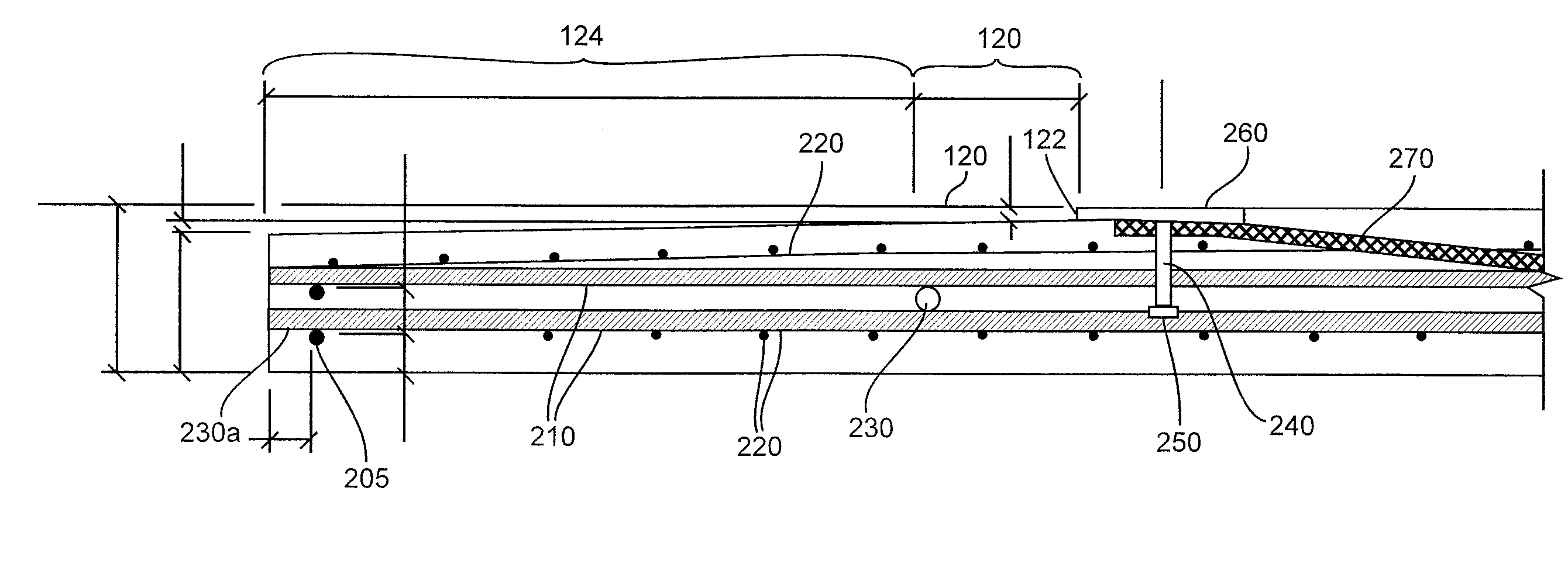 One-piece integrated composite wall foundation and floor slab system