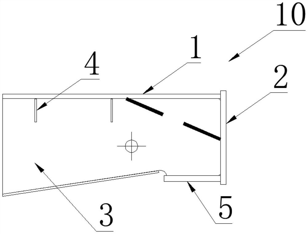 Integrated installation method for longitudinal hatch coaming and torsion-resistant box of container