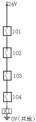 Safety operation control system of wind driven generator