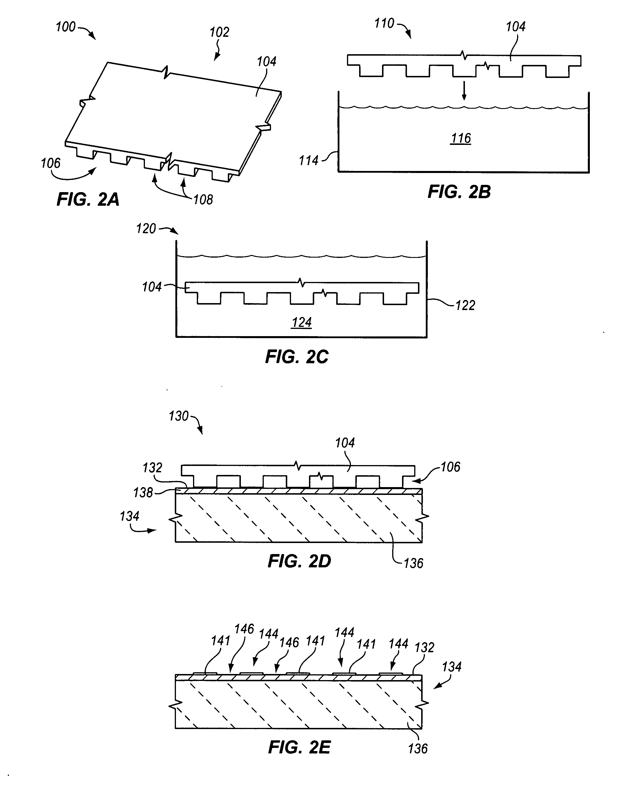 Photoresist-free metal deposition