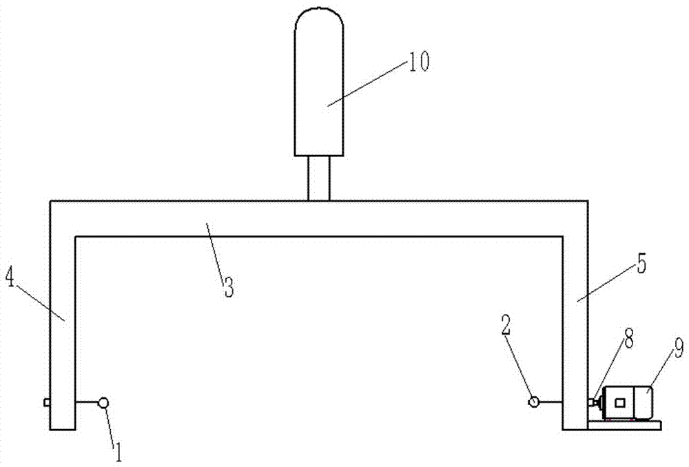 Bobbin-free large-winding-amount winding device