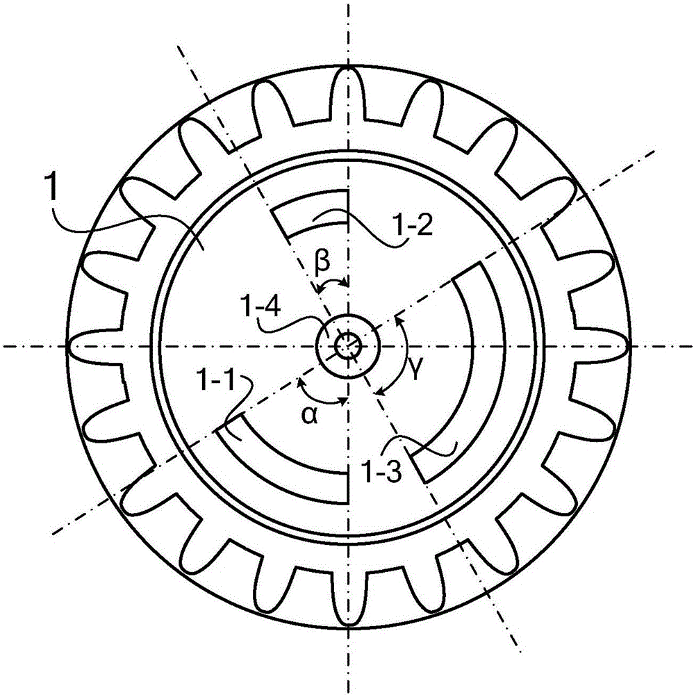 Counter encoding extension method based on character wheel counting device